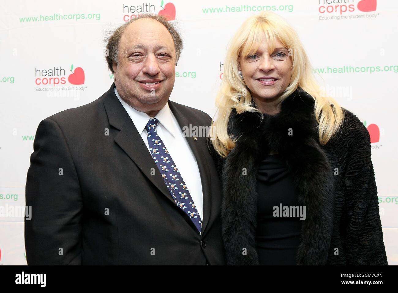 New York, NY, USA. 13 April, 2011. John Catsimatidis, Margo Catsimatidis at the 2011 HealthCorps' Fresh From The Garden Gala at the Intrepid Sea-Air-Space Museum. Credit: Steve Mack/Alamy Stock Photo