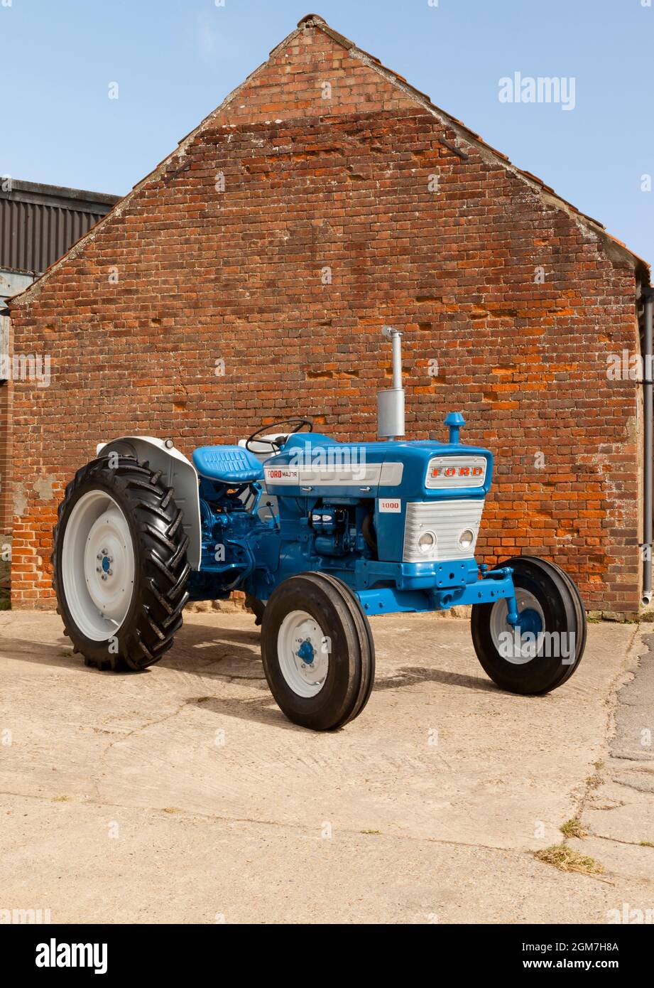 Ford 4000 Pre Force vintage tractor Stock Photo