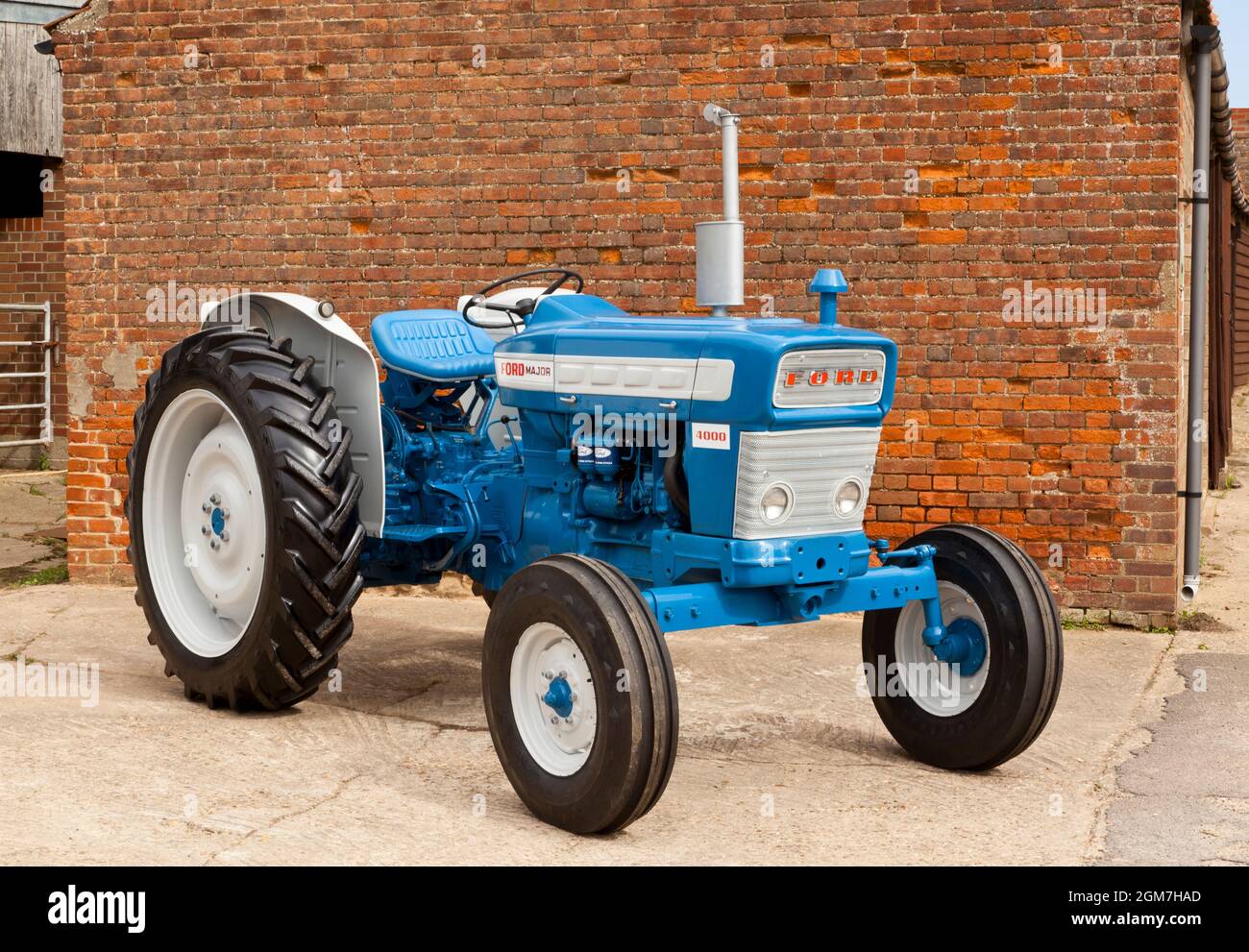 Ford 4000 Pre Force vintage tractor Stock Photo