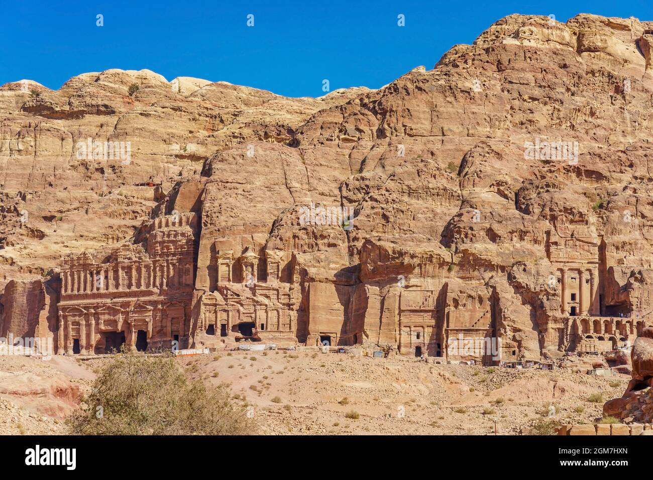 A view from The Royal Tombs (Silk Tomb and Corinthian Tomb) in Ancient ...