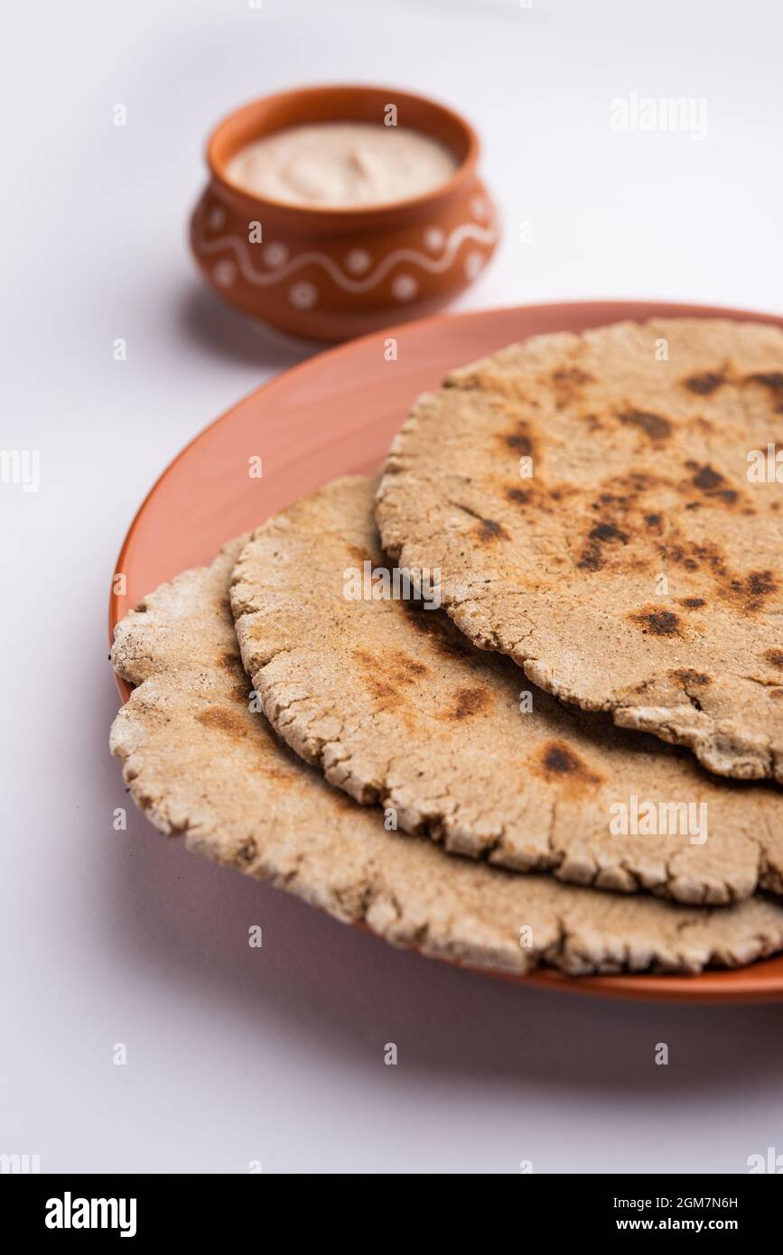 singhara atta roti or singoda or water chestnut paratha or flatbread
