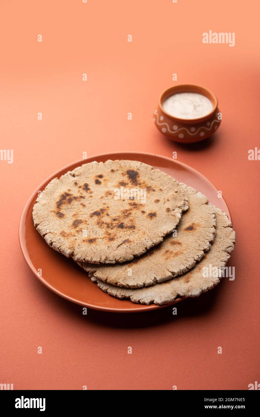singhara atta roti or singoda or water chestnut paratha or flatbread