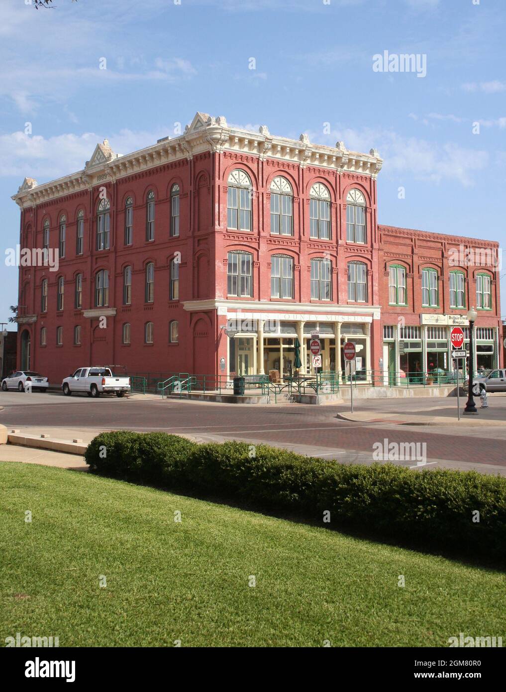 Waxahachie, TX Ellis County Museum in Downtown Waxahachie, TX. View
