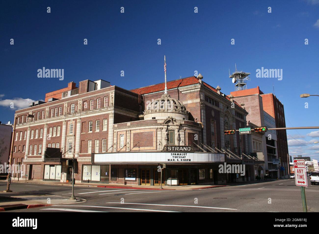 Shreveport, Louisiana: The historic Strand Theater located in downtown Shreveport Stock Photo