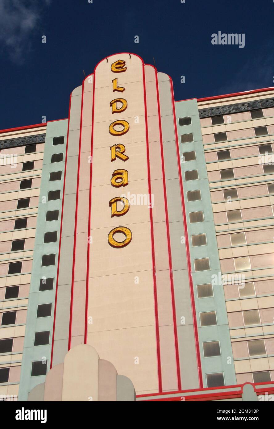 Shreveport, Louisiana: Eldorado Hotel and Casino located in Shreveport Louisiana near the Red River Stock Photo