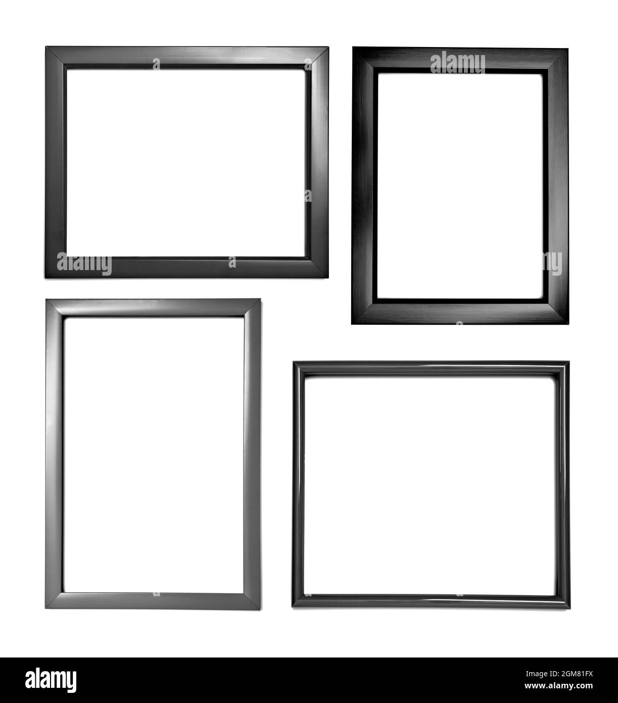 White ornate picture frame Black and White Stock Photos & Images Alamy