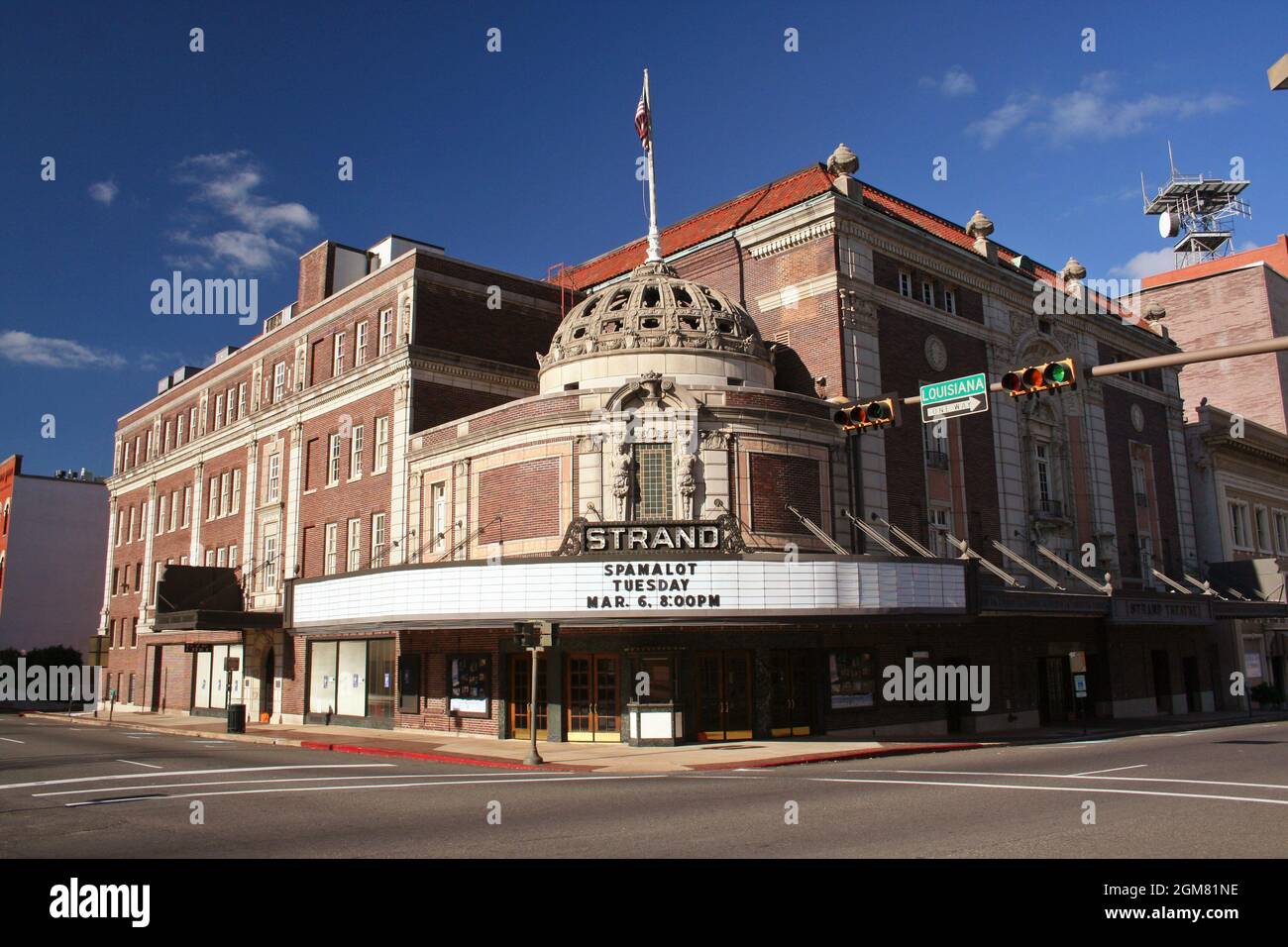 Shreveport, Louisiana: The historic Strand Theater located in downtown Shreveport Stock Photo