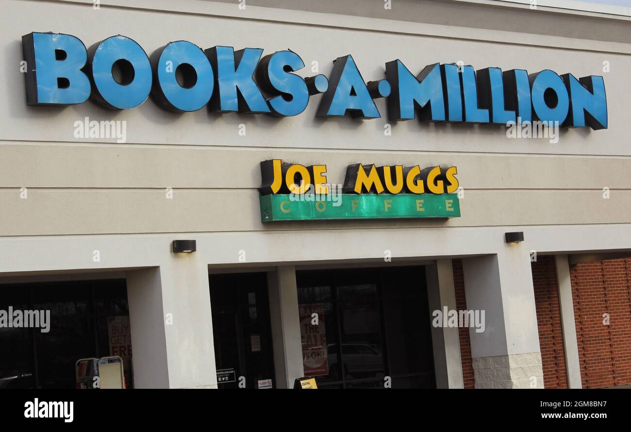 Wichita Falls, TX - February 9, 2019: Books A Million located in the Sikes Senter Mall Stock Photo