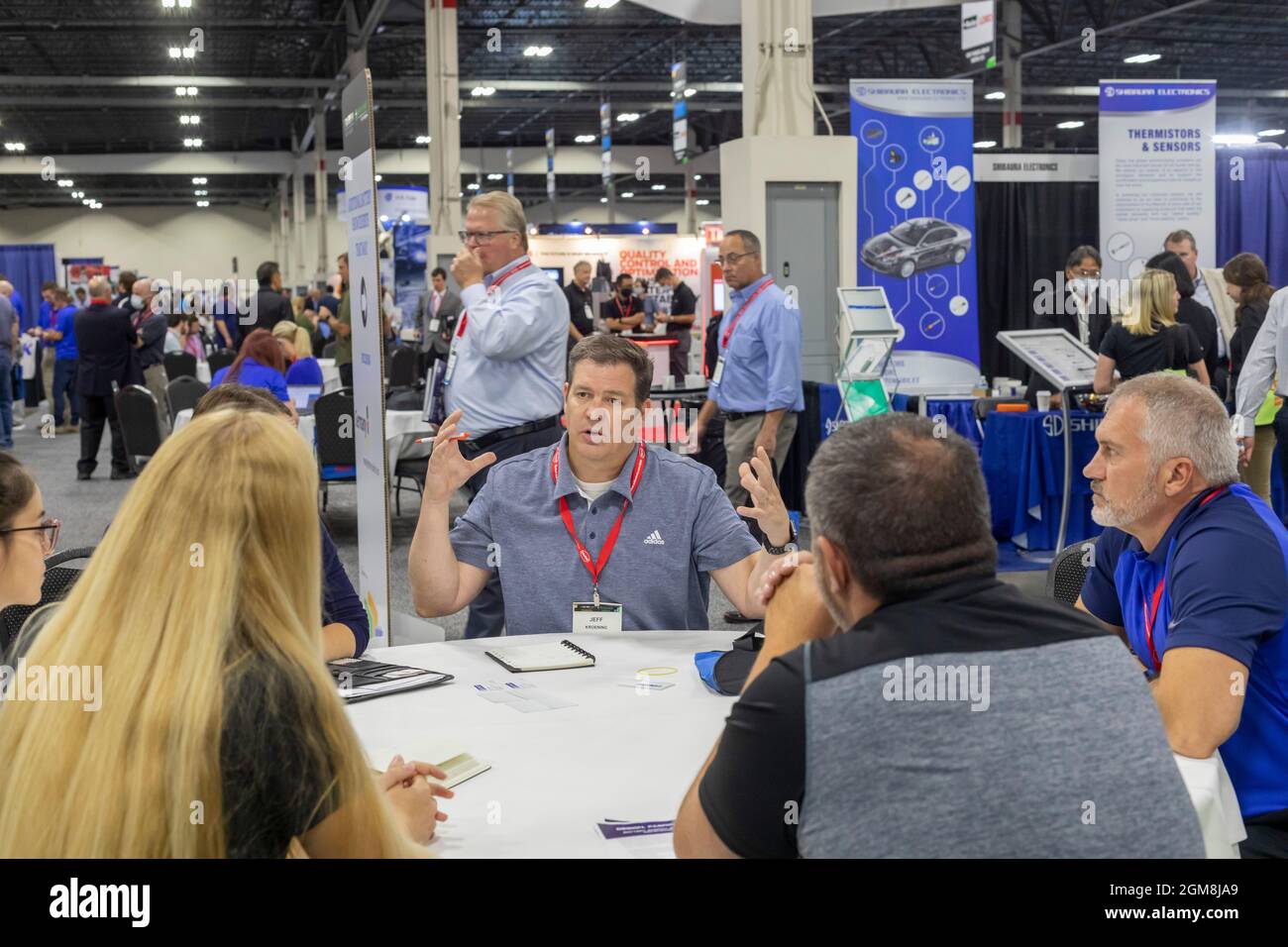 Novi, Michigan The Battery Show and the Electric and Hybrid Vehicle