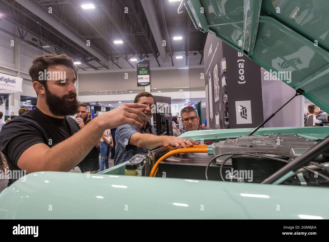 Novi, Michigan The Battery Show and the Electric and Hybrid Vehicle