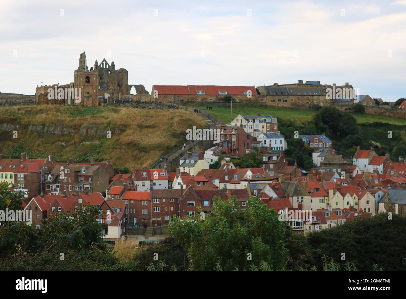 Whitby - Rooftops Stock Photo - Alamy