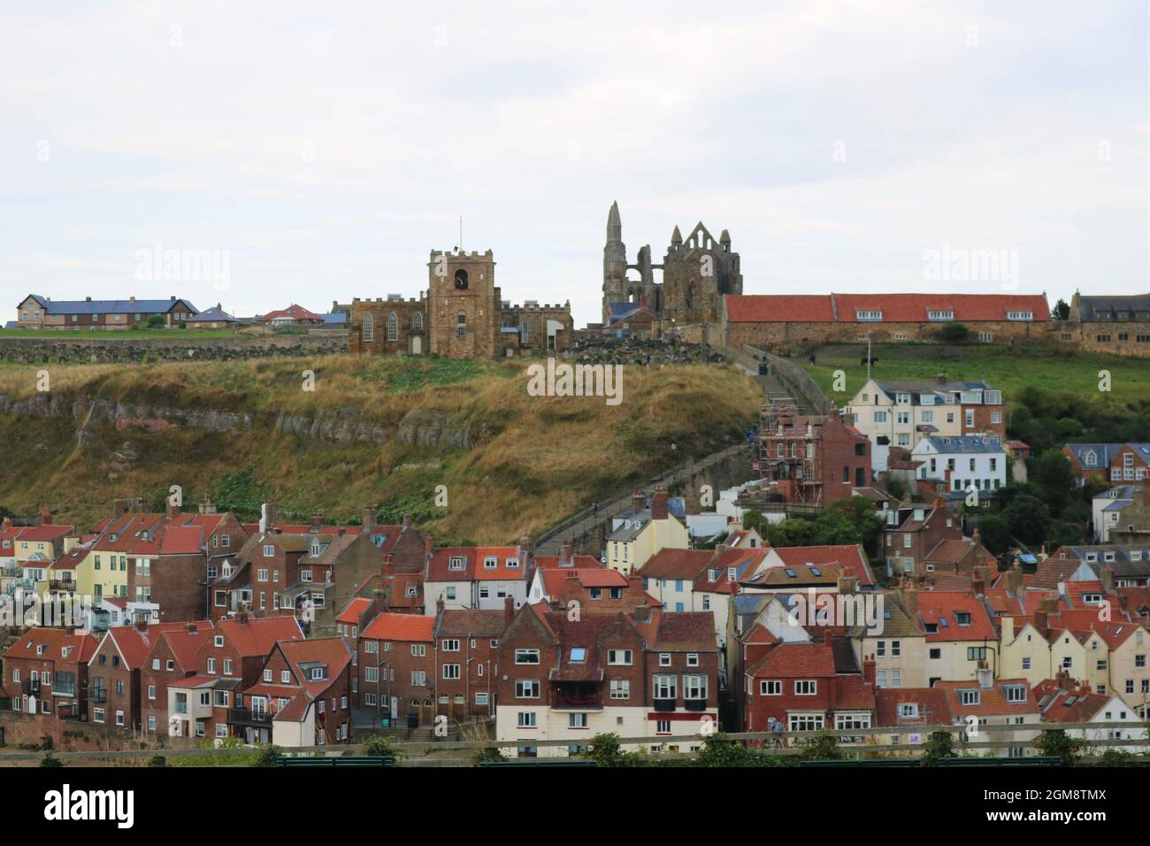 Whitby - Rooftops Stock Photo - Alamy