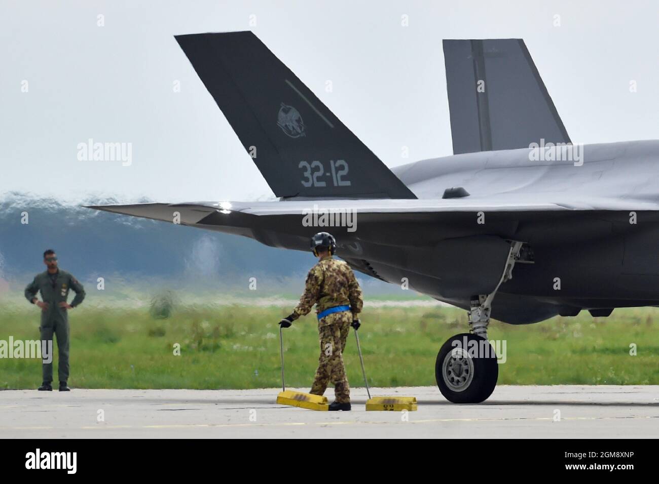 Mosnov, Czech Republic. 17th Sep, 2021. The multipurpose 5th-generation ...