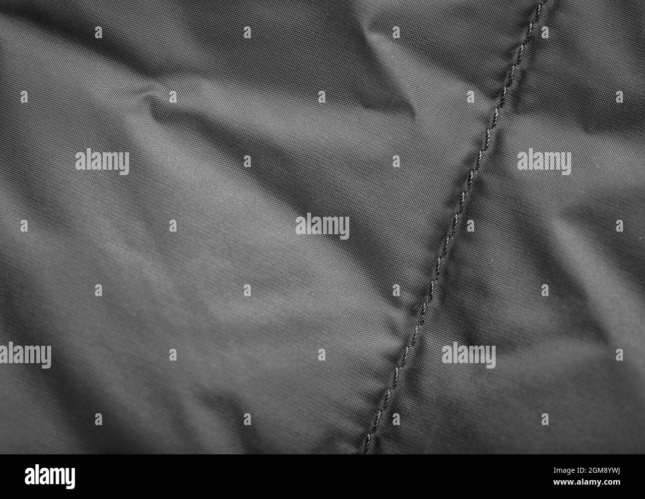 Synthetic fabric texture as background, closeup Stock Photo