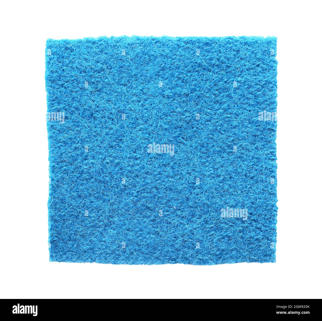 Textile sample on white background. Fabric texture Stock Photo Alamy