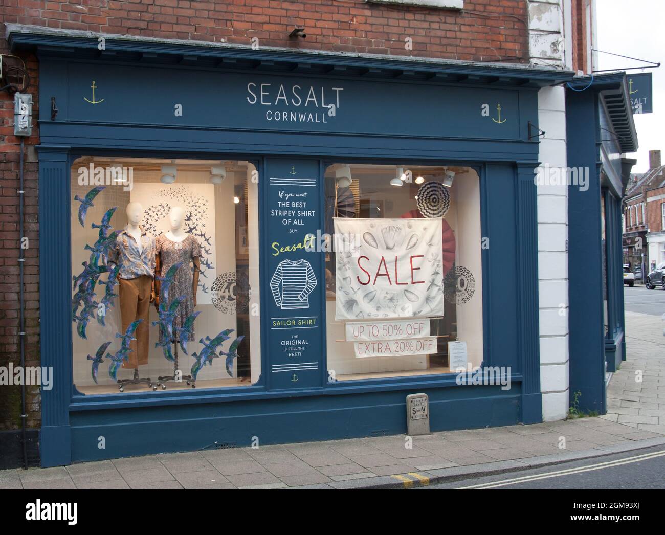 The Seasalt fashion shop in Wimborne, Dorset in the United Kingdom