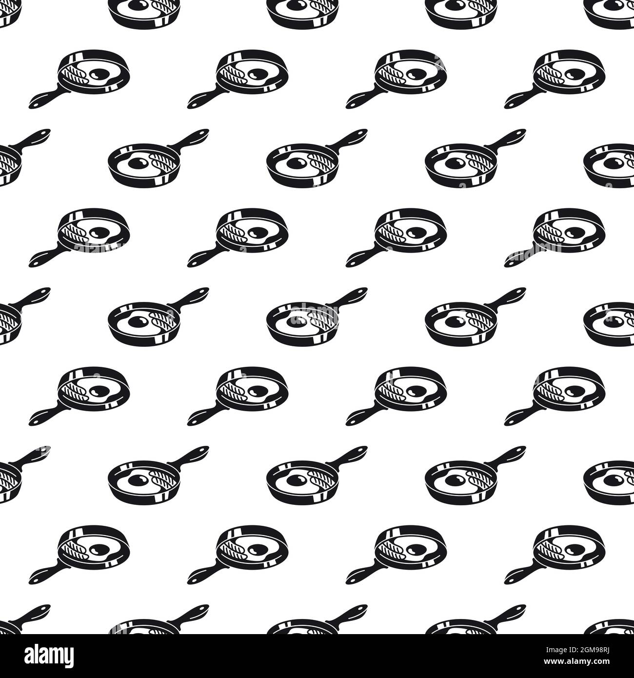 Egg griddle pattern seamless background texture repeat wallpaper geometric vector Stock Vector