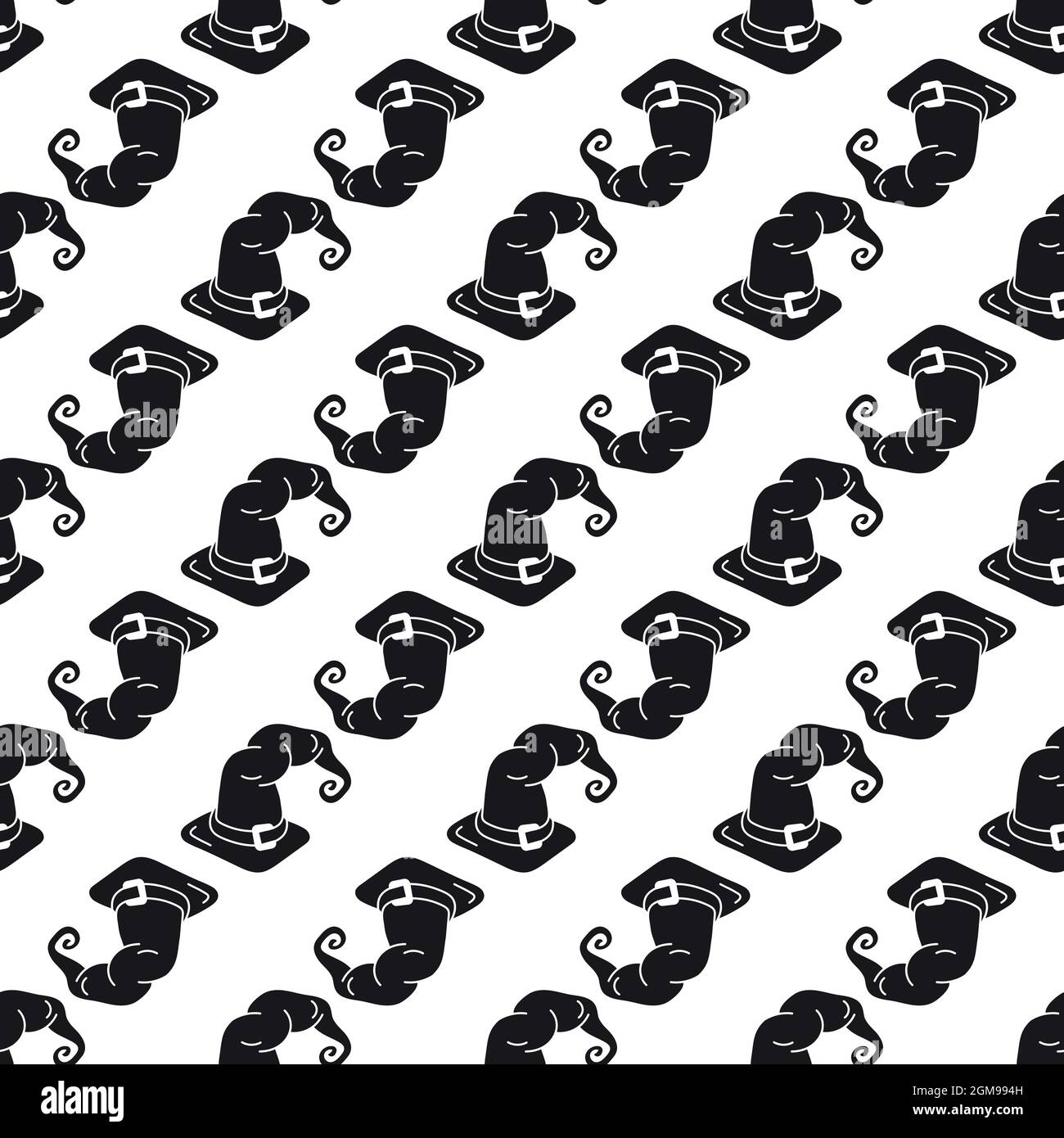 Witch hat pattern seamless background texture repeat wallpaper ...