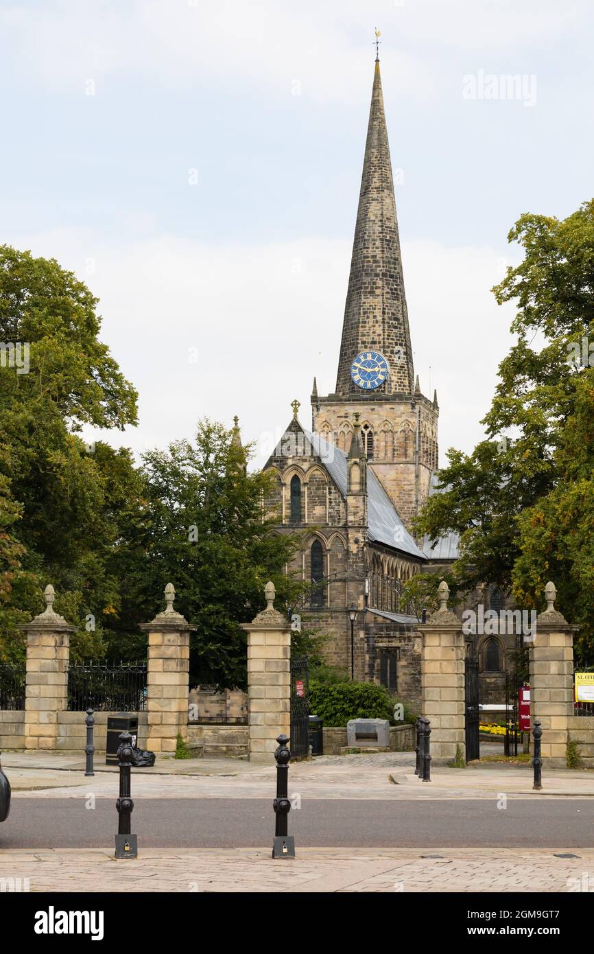 Saint Cuthbert's Church. Darlington, County Durham, England. Stock Photo