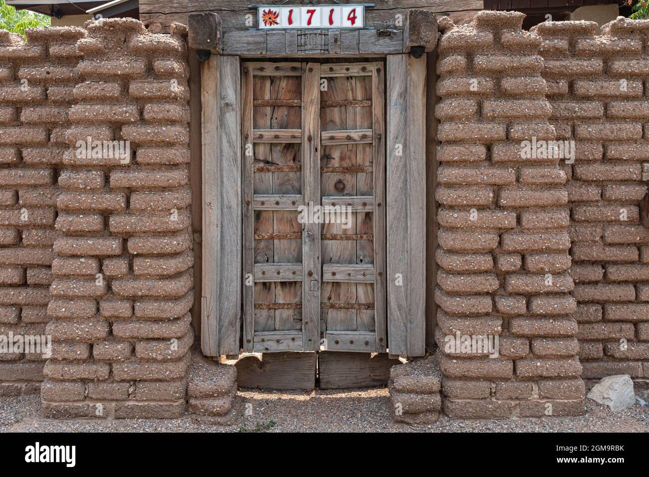 doors of Old Town Albuquerque, New Mexico Stock Photo Alamy