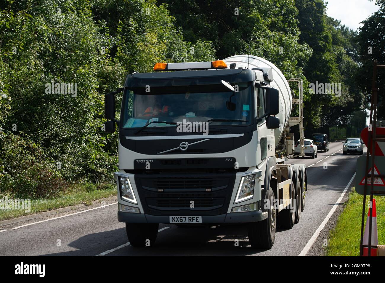 Hanson lorries hires stock photography and images Alamy