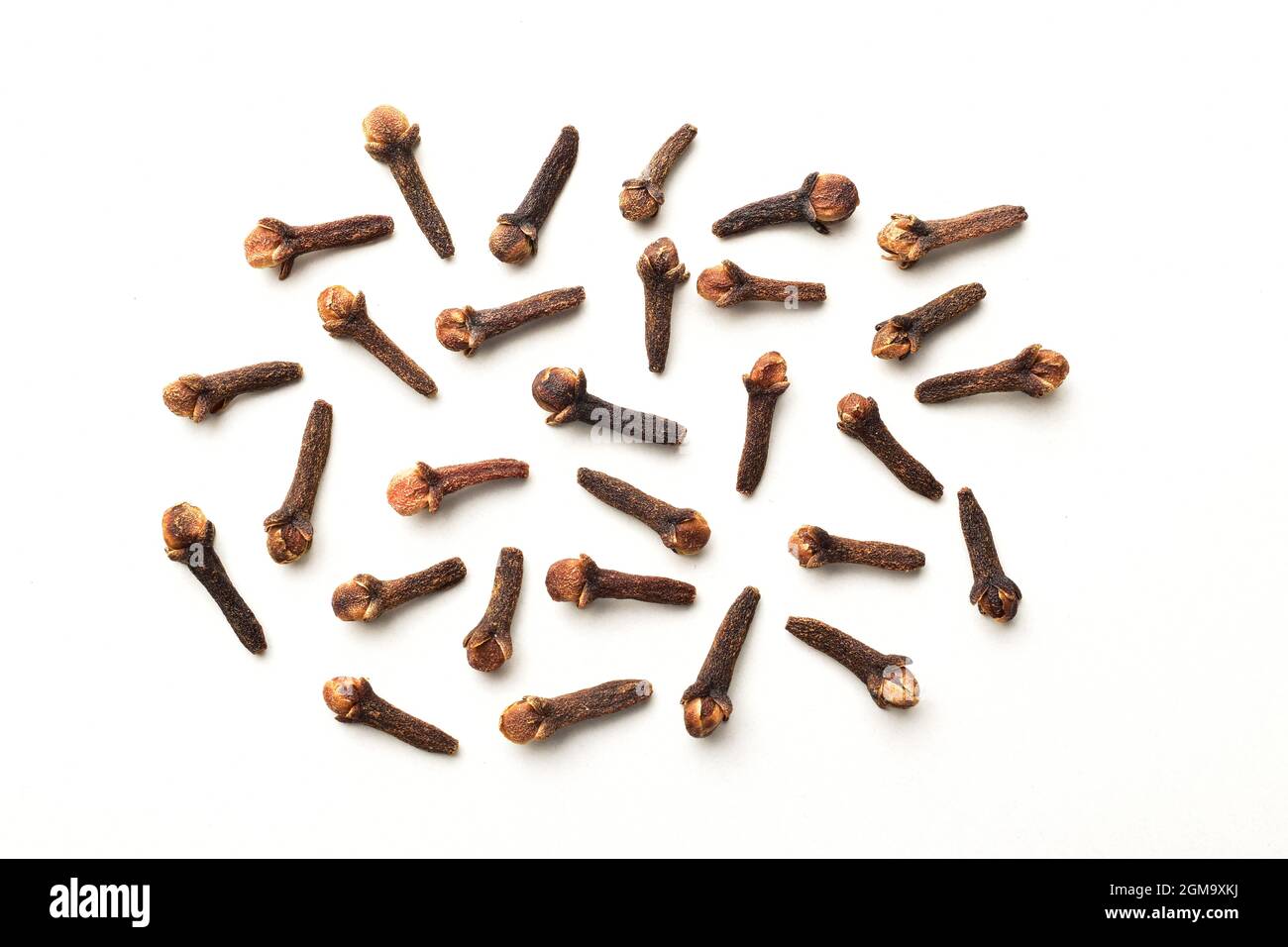 Dry cloves isolated on white background Stock Photo Alamy