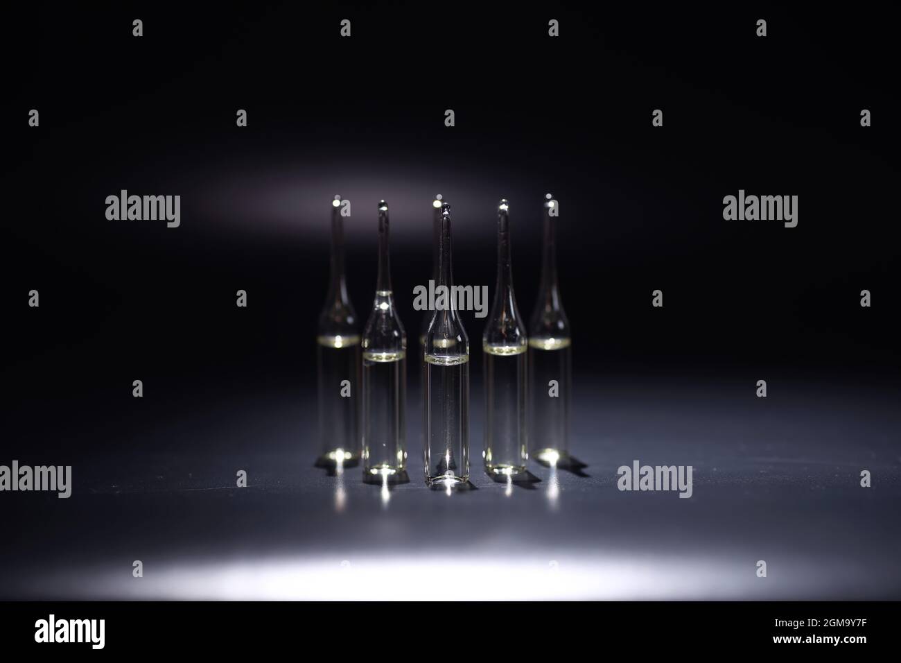 Medical drug in ampoules. Medicines for injection Stock Photo Alamy