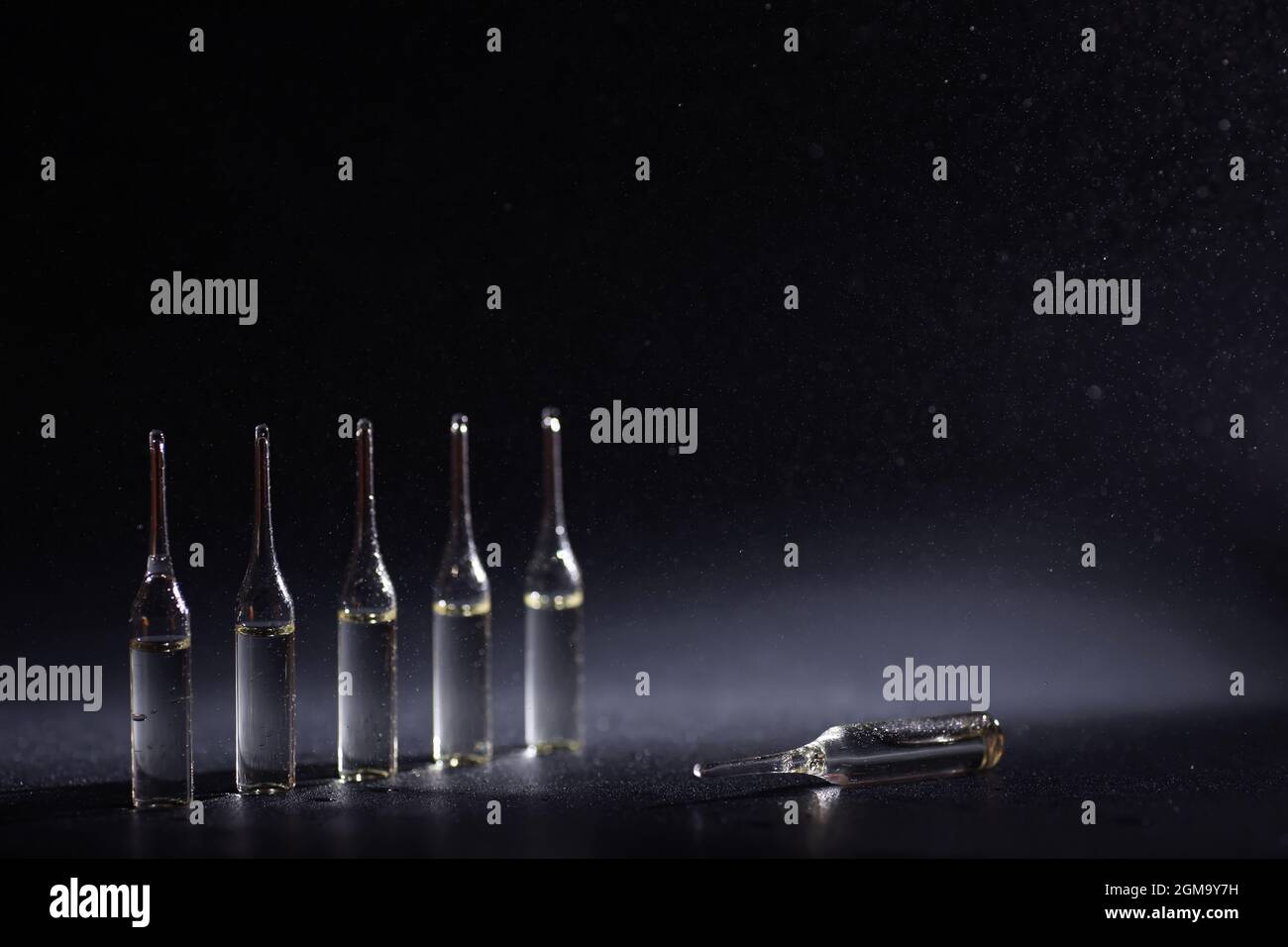 Medical drug in ampoules. Medicines for injection Stock Photo Alamy