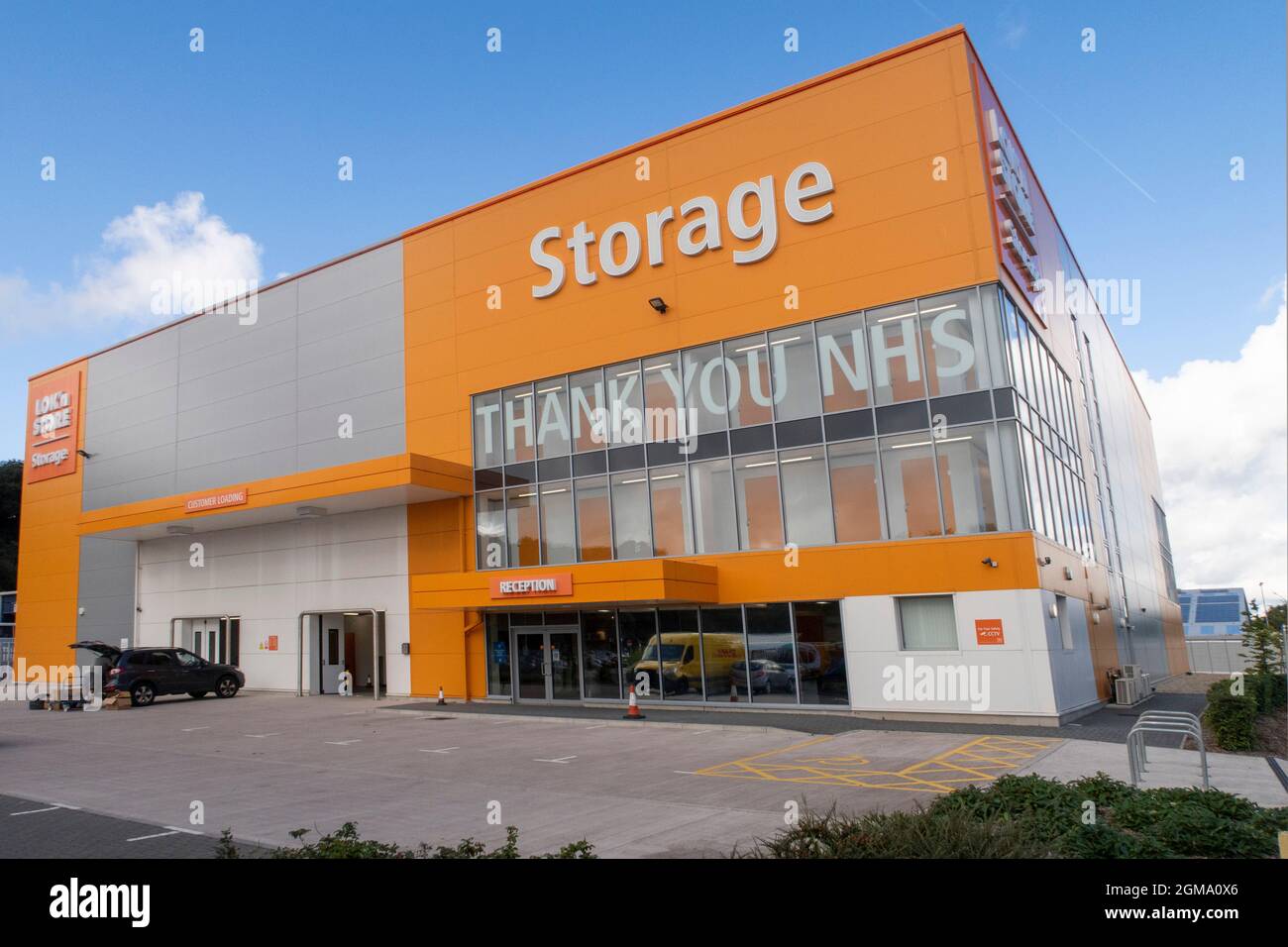 Lok n Store storage facility warehouse, Marsh Barton, Exeter, Devon, UK