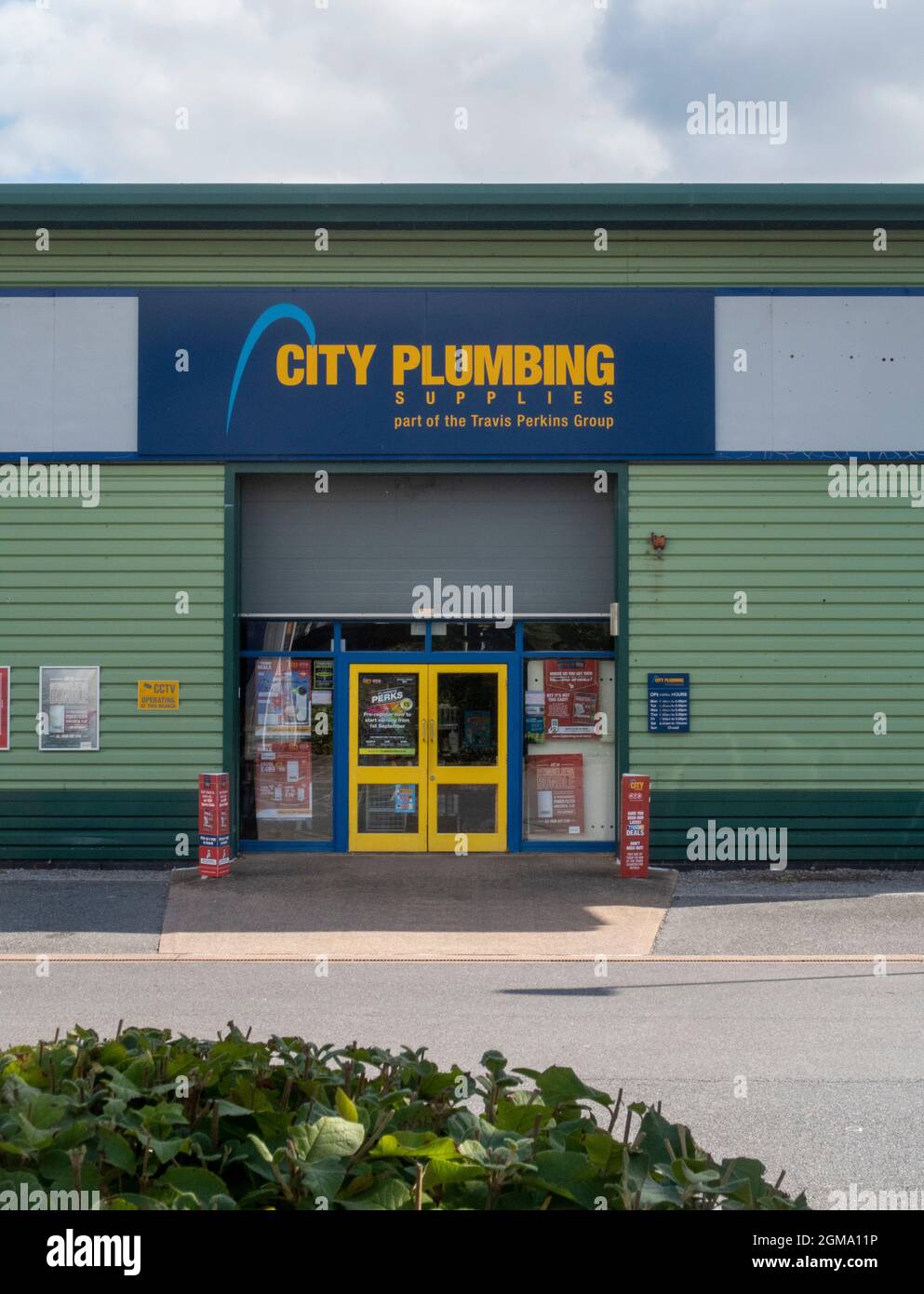 City Plumbing exterior, Marsh Barton, Exeter, Devon, UK Stock Photo Alamy