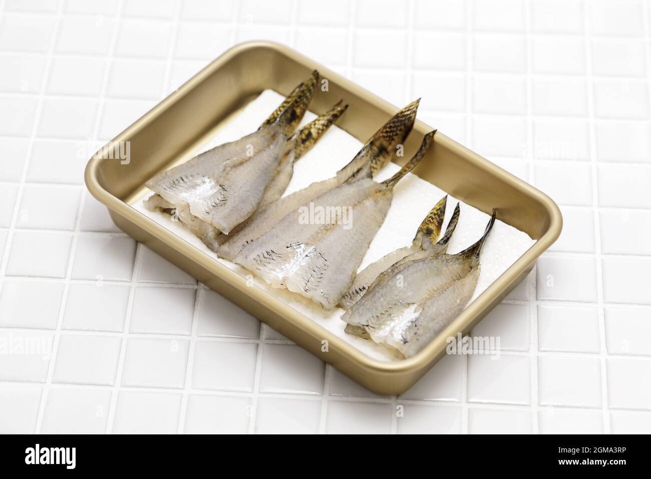 tempura preparation, fillet a Japanese goby fish Stock Photo - Alamy