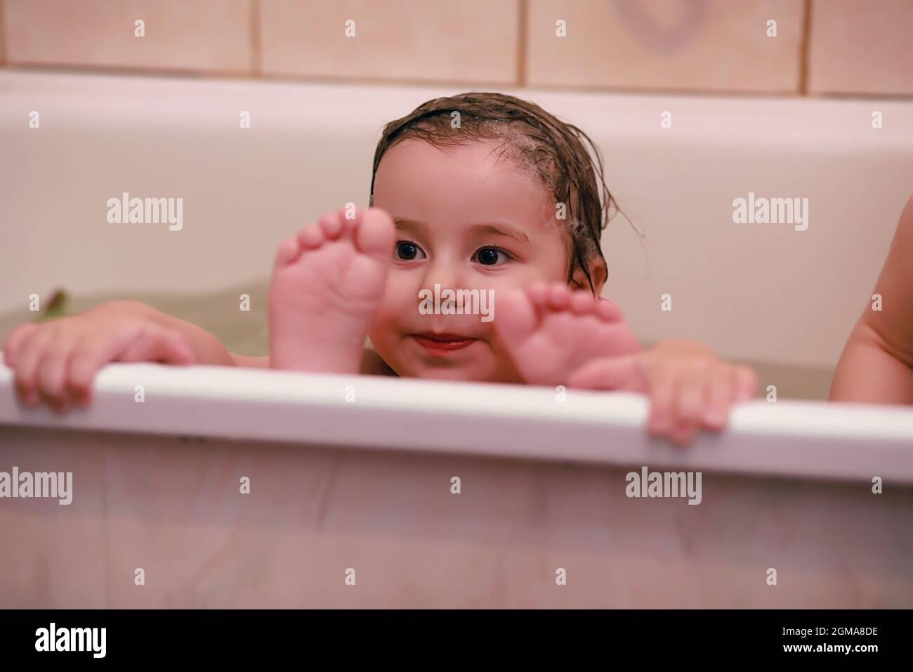 Sister Washes His Inferior Brother