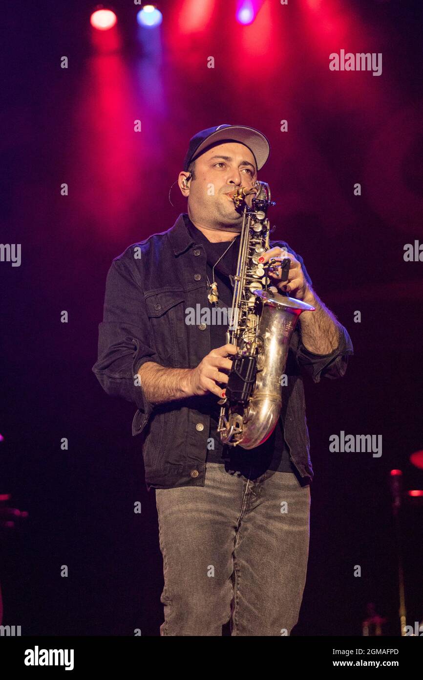 James Fitz Singer James King of Fitz and the Tantrums during the Summerfest Music ...