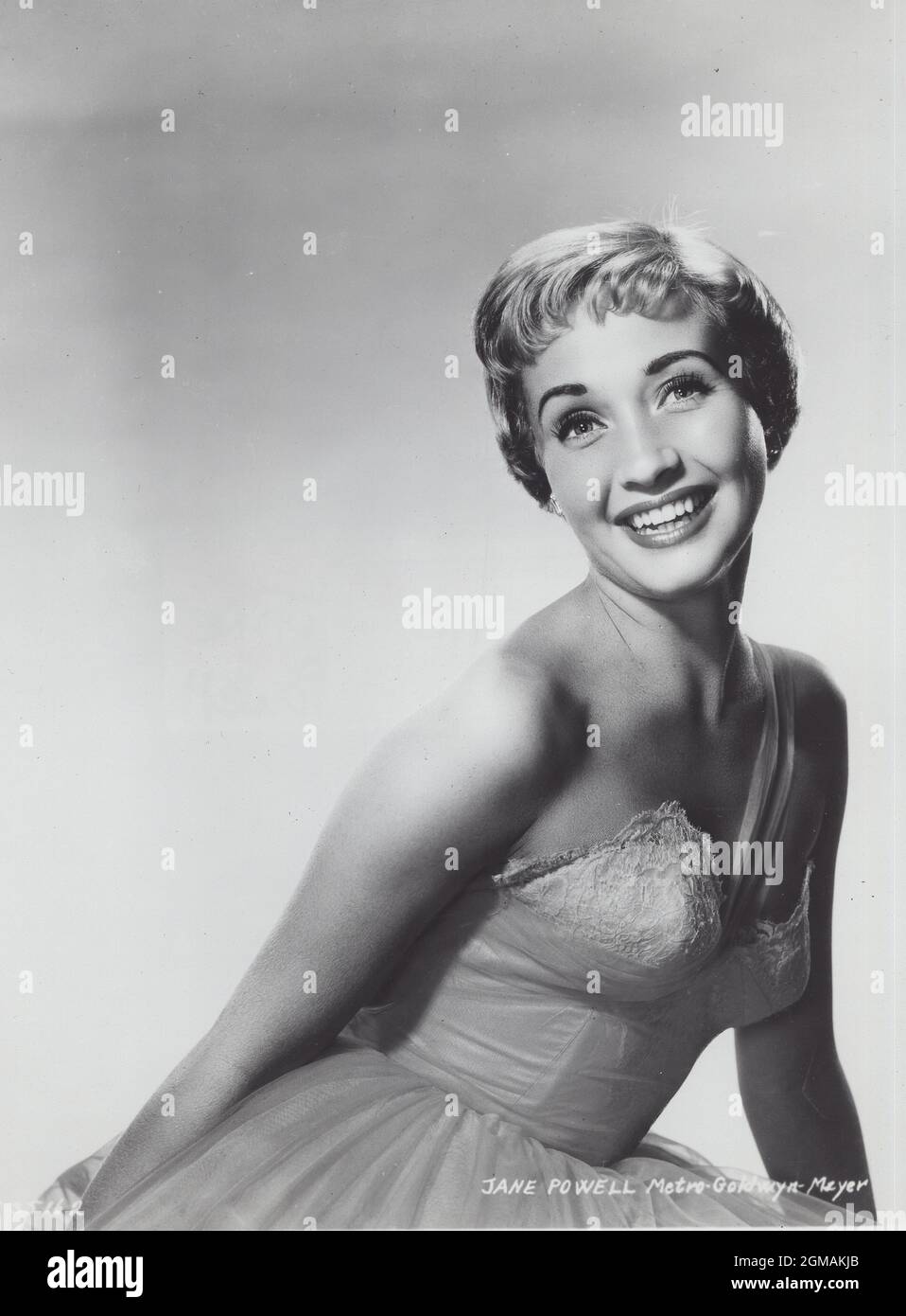 September 17, 2021: Actress JANE POWELL, the star of some of Hollywood's best-loved Golden Age musicals, has died at the age of 92. Powell died Thursday at her home in Wilton, Connecticut, her friend Susan Granger told CNN on Friday. A megastar of musical films of the 1940s and '50s, Powell's hits included 'Seven Brides for Seven Brothers' opposite Howard Keel, and 'Royal Wedding,' in which she starred alongside F. Astaire. pictured circa 1950's.  (Credit Image: © Smp/ZUMA Wire) Stock Photo