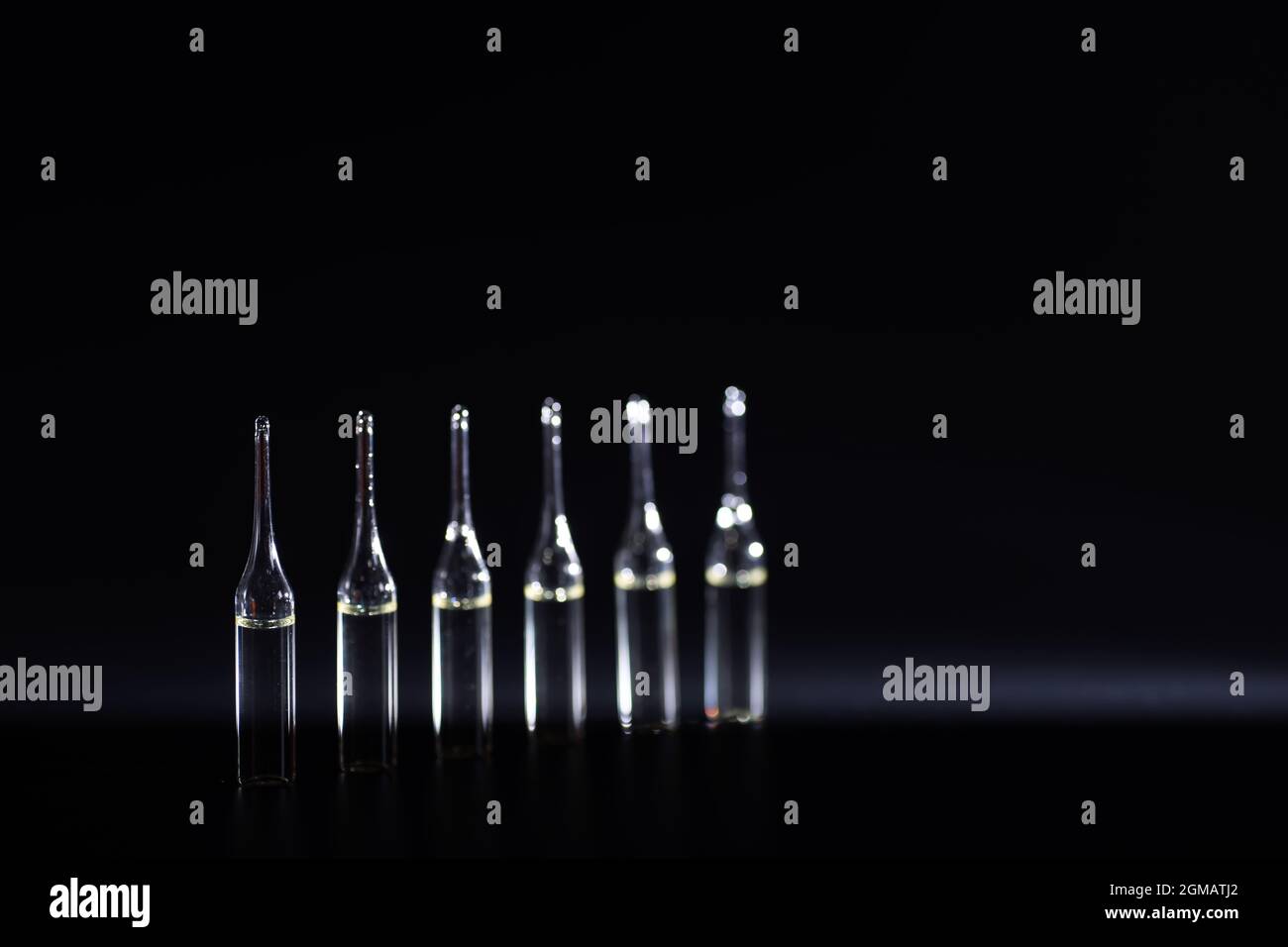Medical drug in ampoules. Medicines for injection Stock Photo Alamy