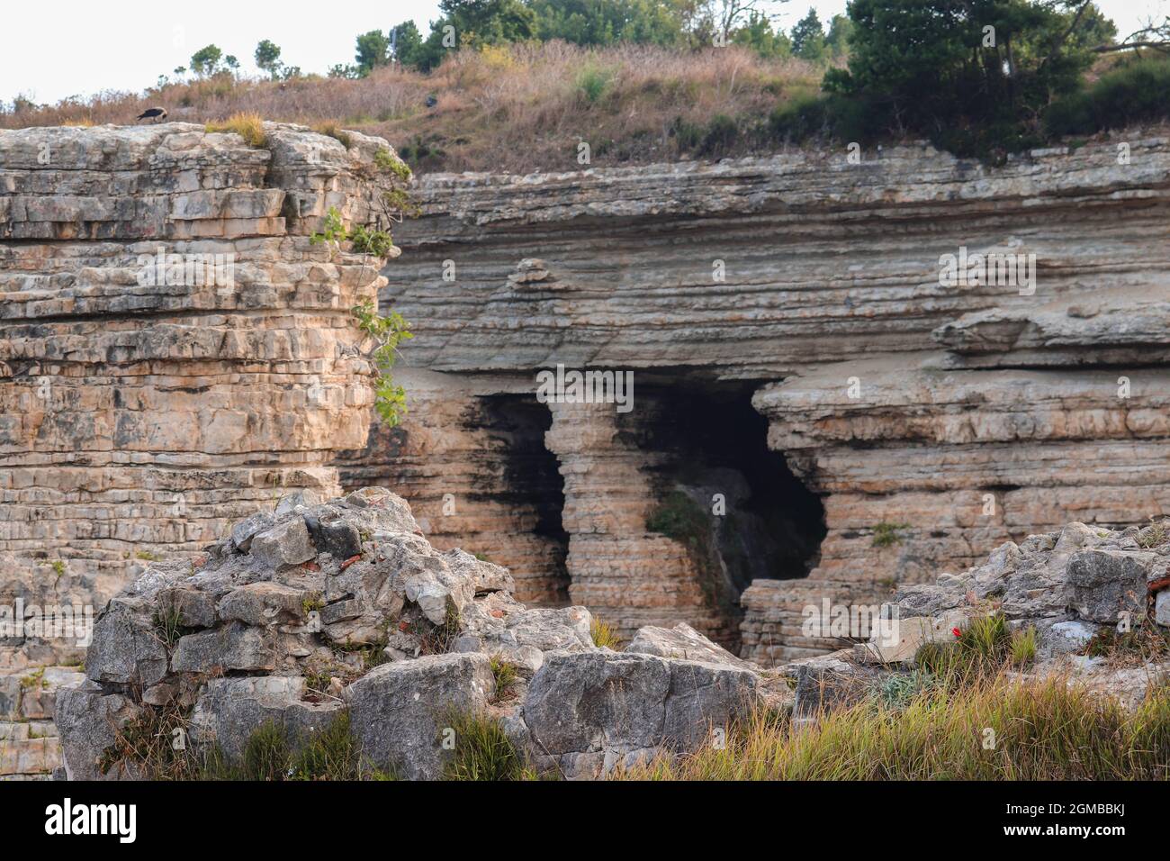Eagle Rocks are one of the most interesting cliff formations of Kerpe ...