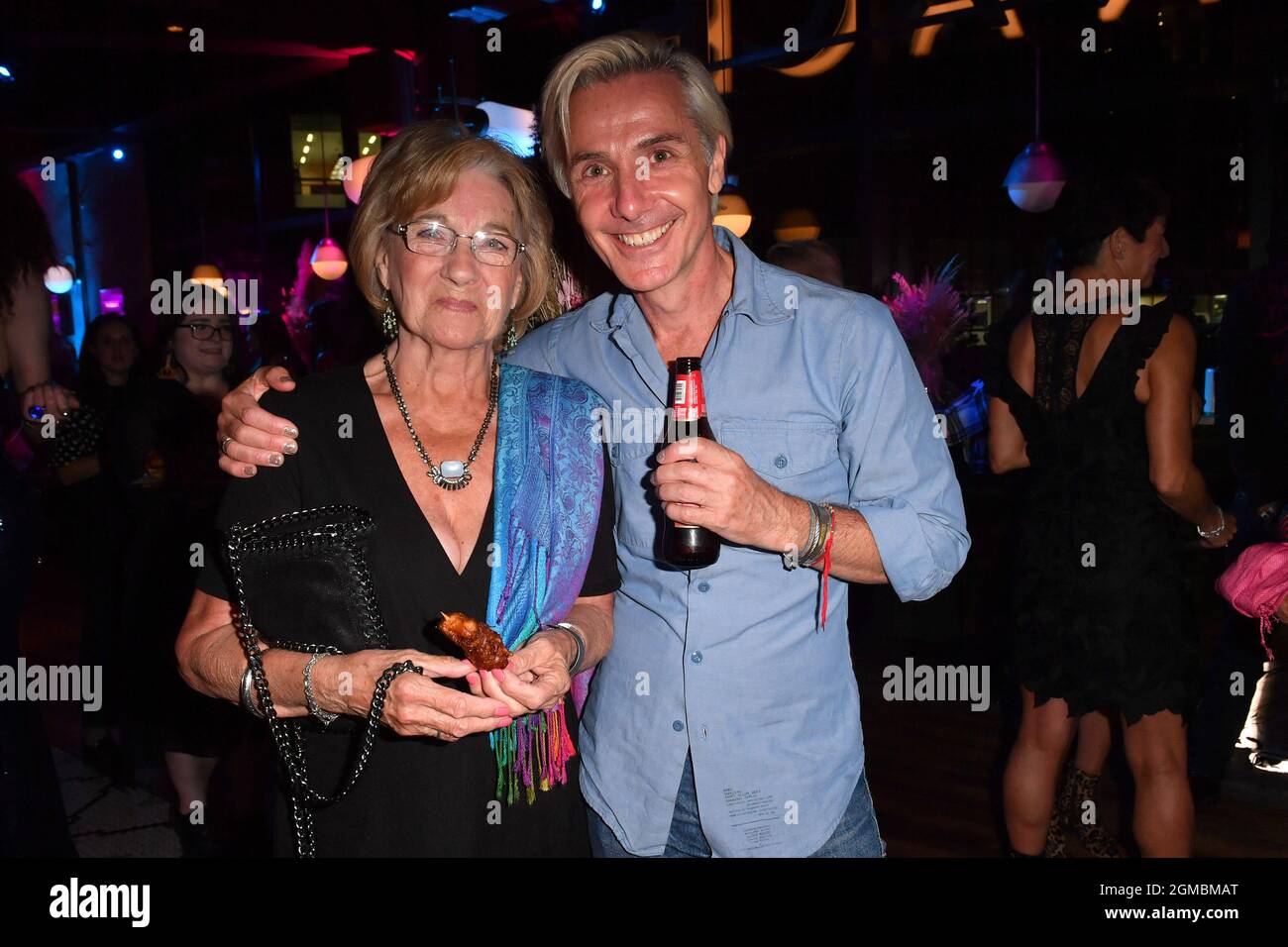 EDITORIAL USE ONLY Jonathan Butterell attends the after party at Furnace following the Sheffield premiere of Everybody's Talking About Jamie, the much-anticipated film adaptation of the award-winning West End hit musical. Issue date: Friday September 17, 2021. Stock Photo