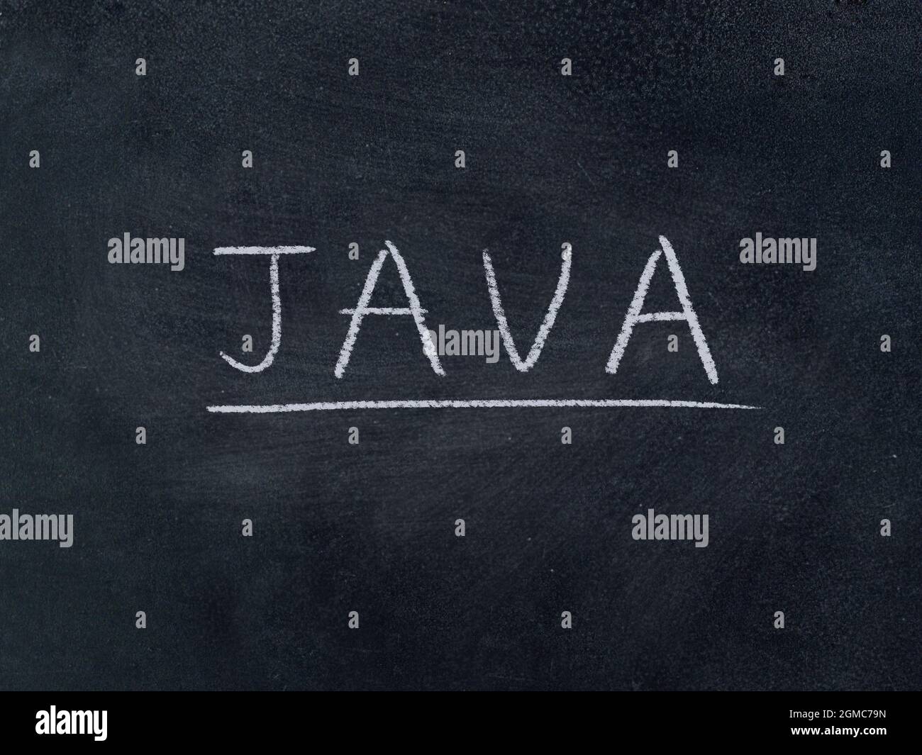 JAVA concept word on blackboard background Stock Photo - Alamy