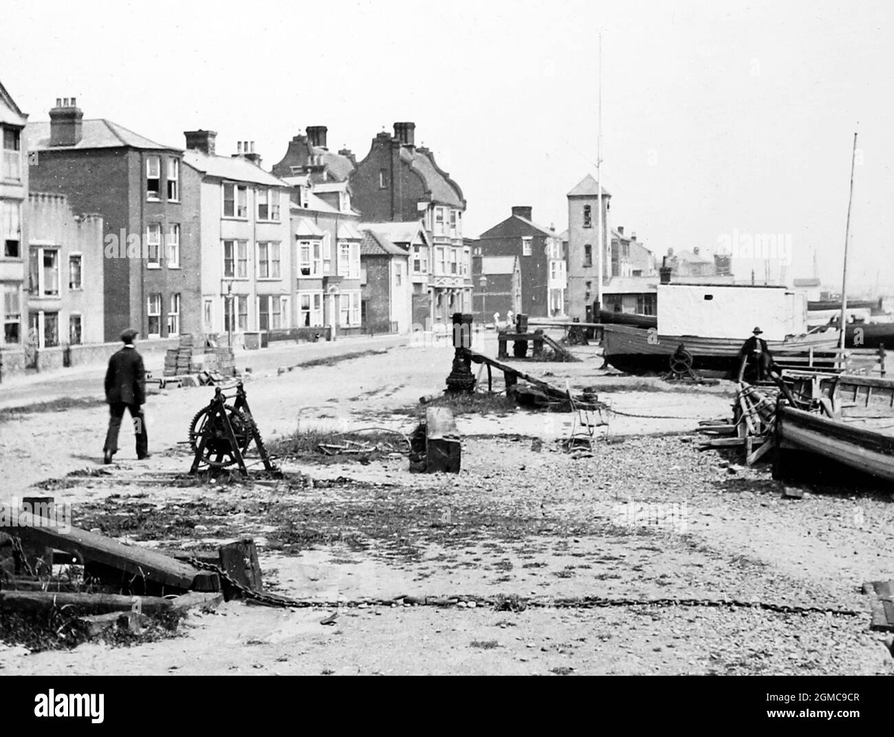 Victorian seaside Black and White Stock Photos & Images - Alamy