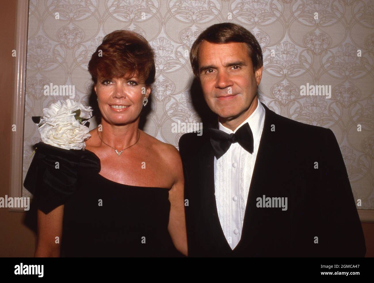 Rich Little and Jeanne Worden. Circa 1980's Credit Ralph Dominguez/MediaPunch Stock Photo Alamy