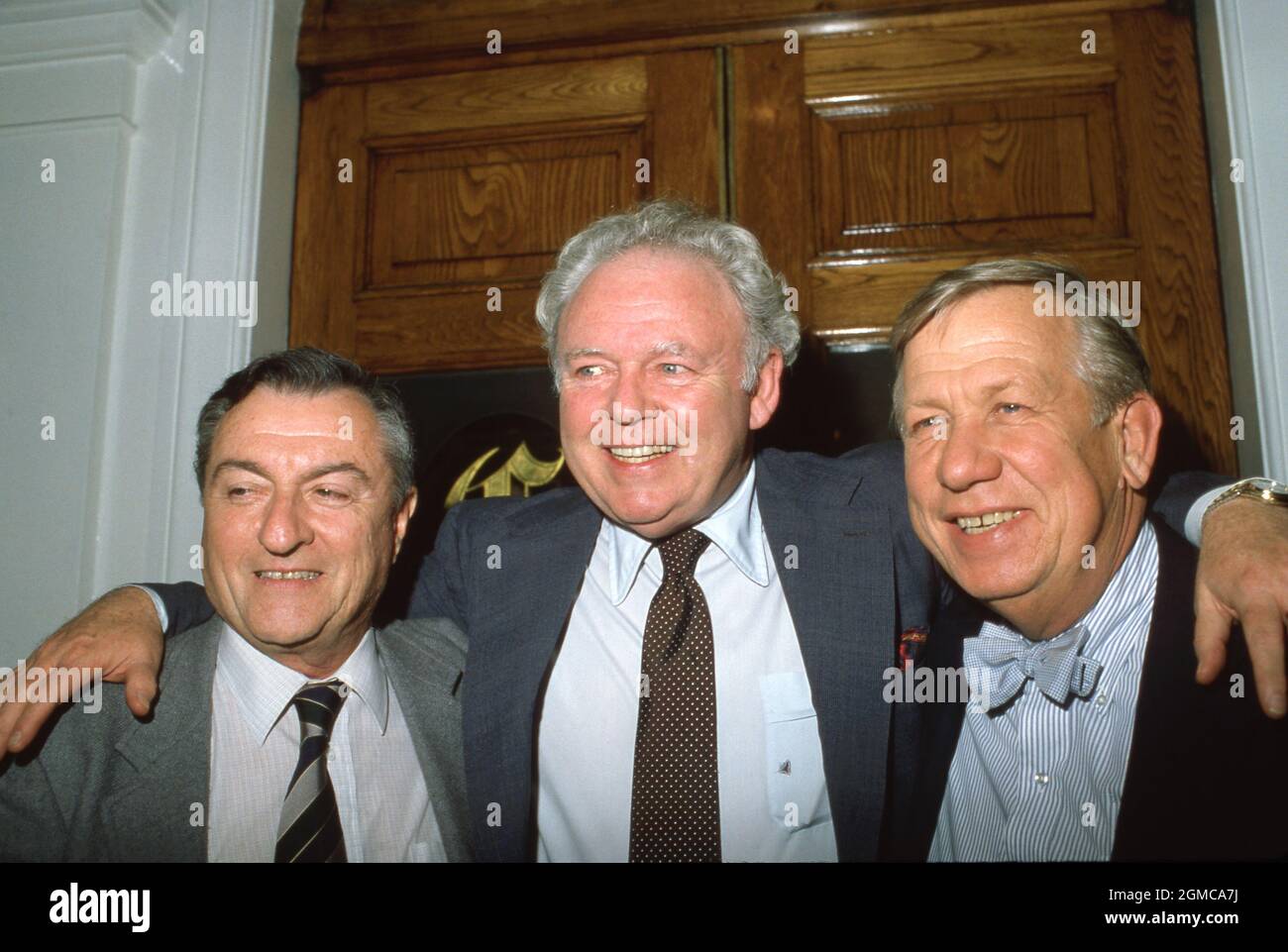 Jason Windgreen, Carroll O'Connor and Alan Melvin Circa 1980's Credit