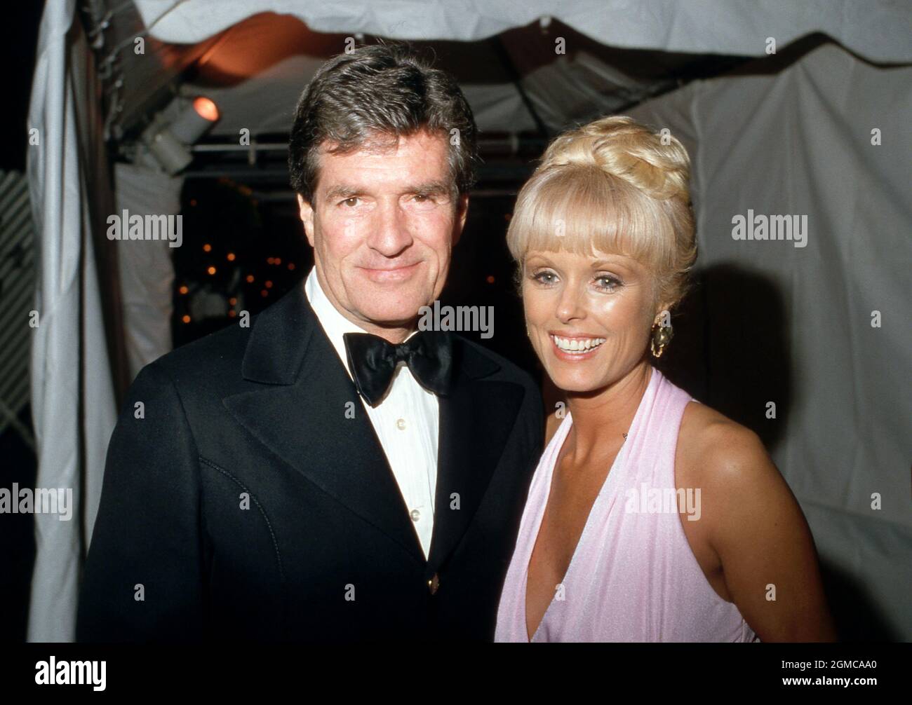 Hugh O'Brian and Kathy Hersh Circa 1980's Credit: Ralph Dominguez ...