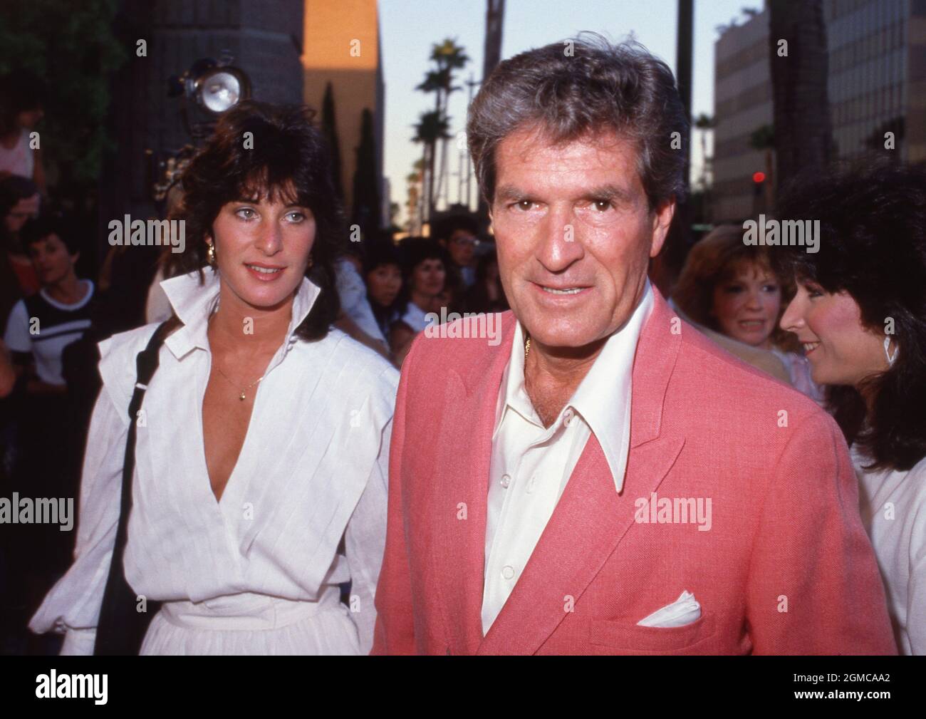 Hugh O'Brian and Elizabeth Gerson Circa 1980's Credit: Ralph Dominguez ...