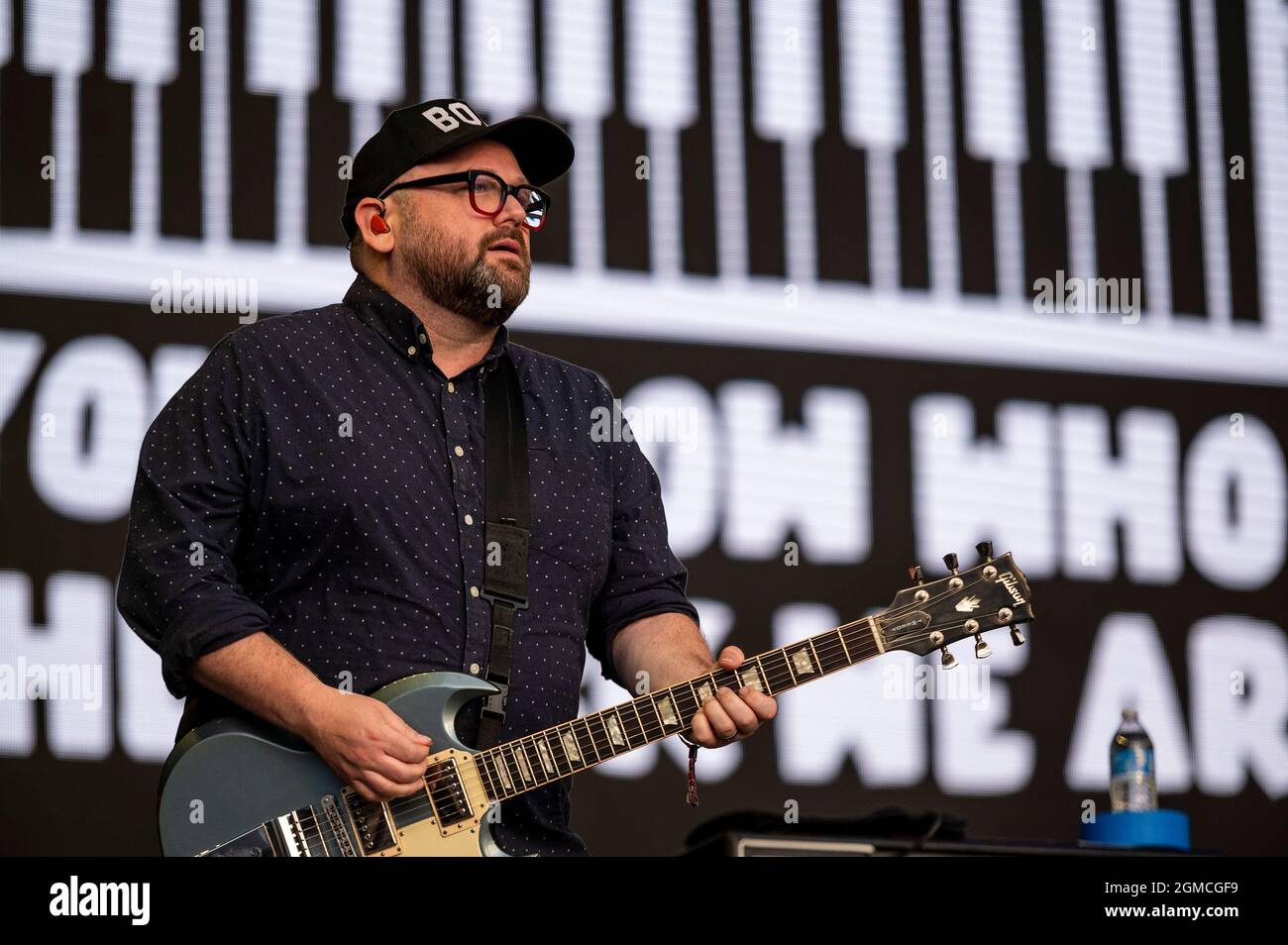 Chicago, USA. 17th Sep, 2021. Joshua Cain of Motion City 