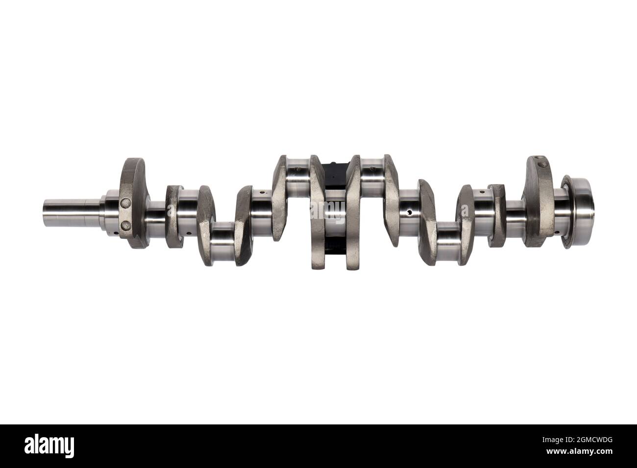 New engine crankshaft. Spare part Stock Photo Alamy