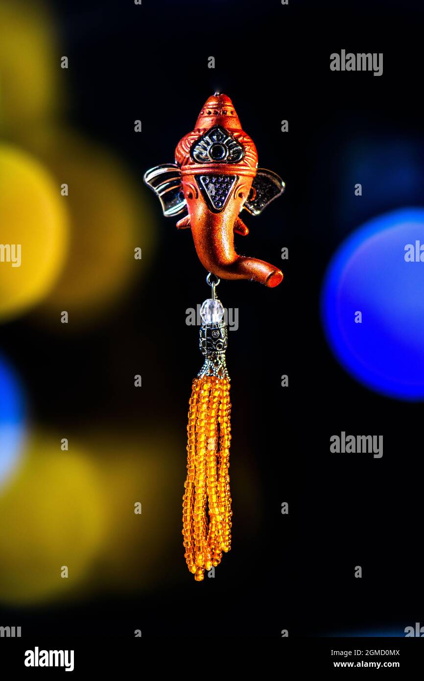 Lord Ganesh Floating in Space Stock Photo - Alamy