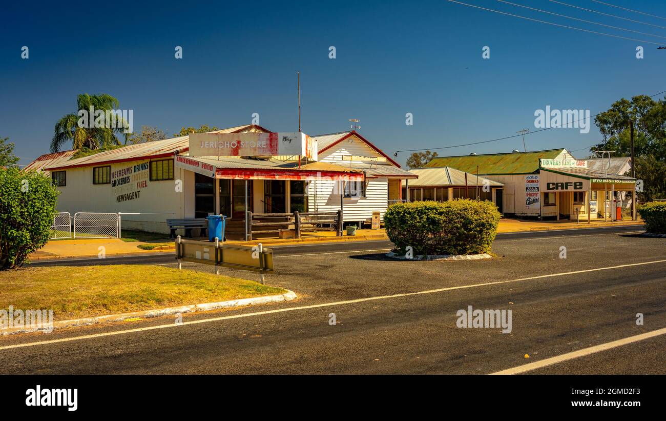 Jericho, Queensland, Australia Old grocery store in a historical