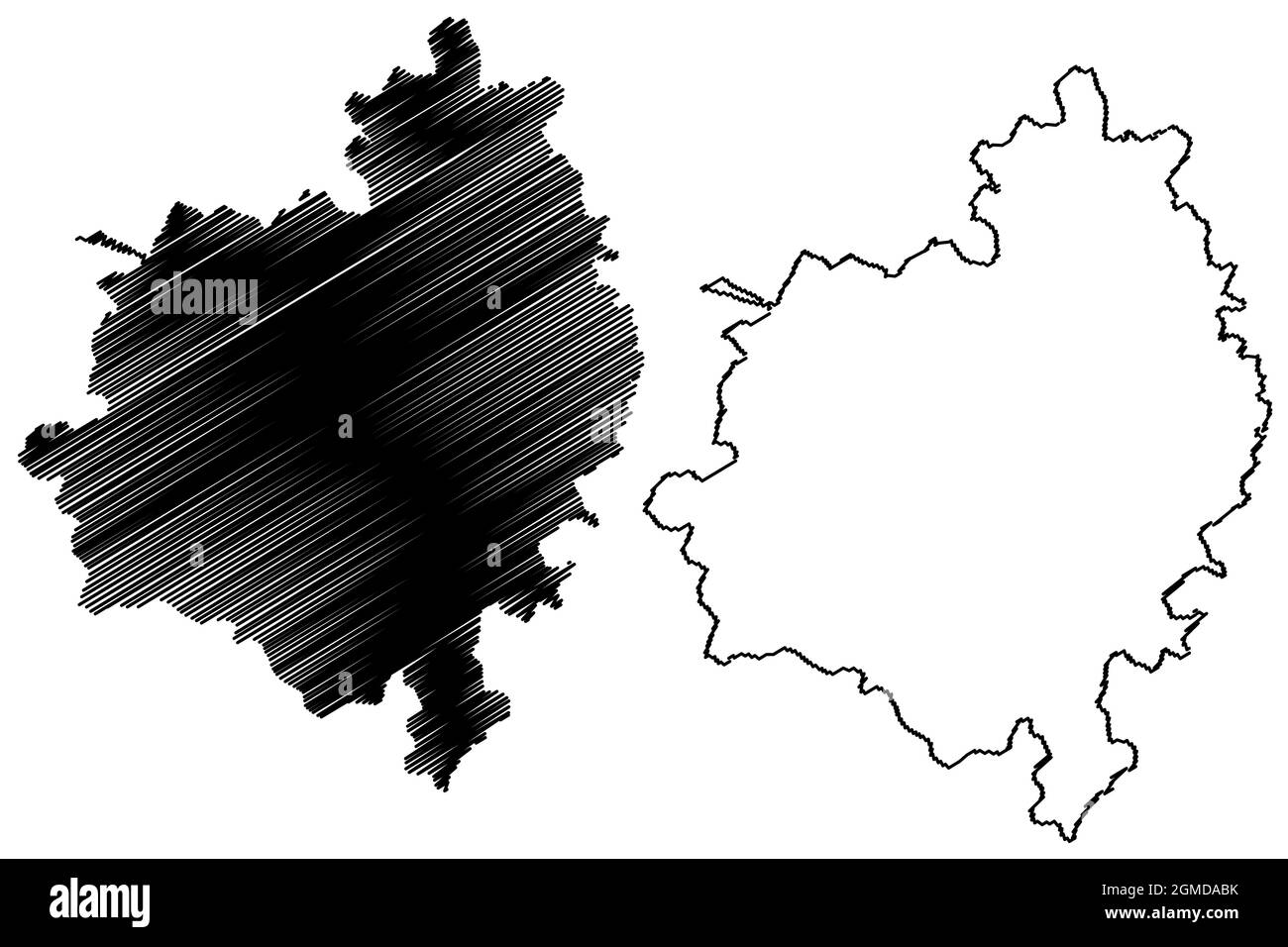 Bathinda In Punjab Map Bathinda District (Punjab State, Republic Of India) Map Vector  Illustration, Scribble Sketch Bathinda Map Stock Vector Image & Art - Alamy