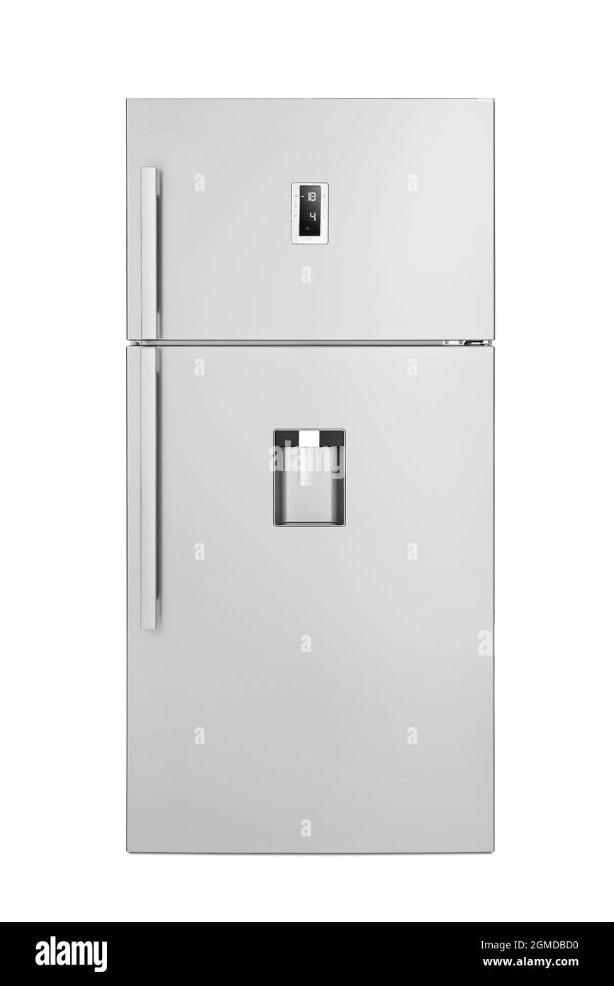 Fridge with clipping path Stock Photo
