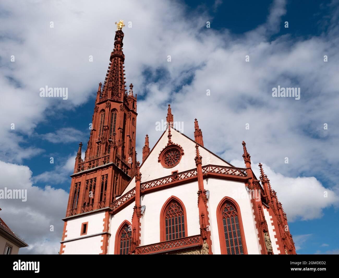 Marienkapelle or Chapel of the Virgin Mary in Wuerzburg, Franconia, Bavaria, Germany Stock Photo